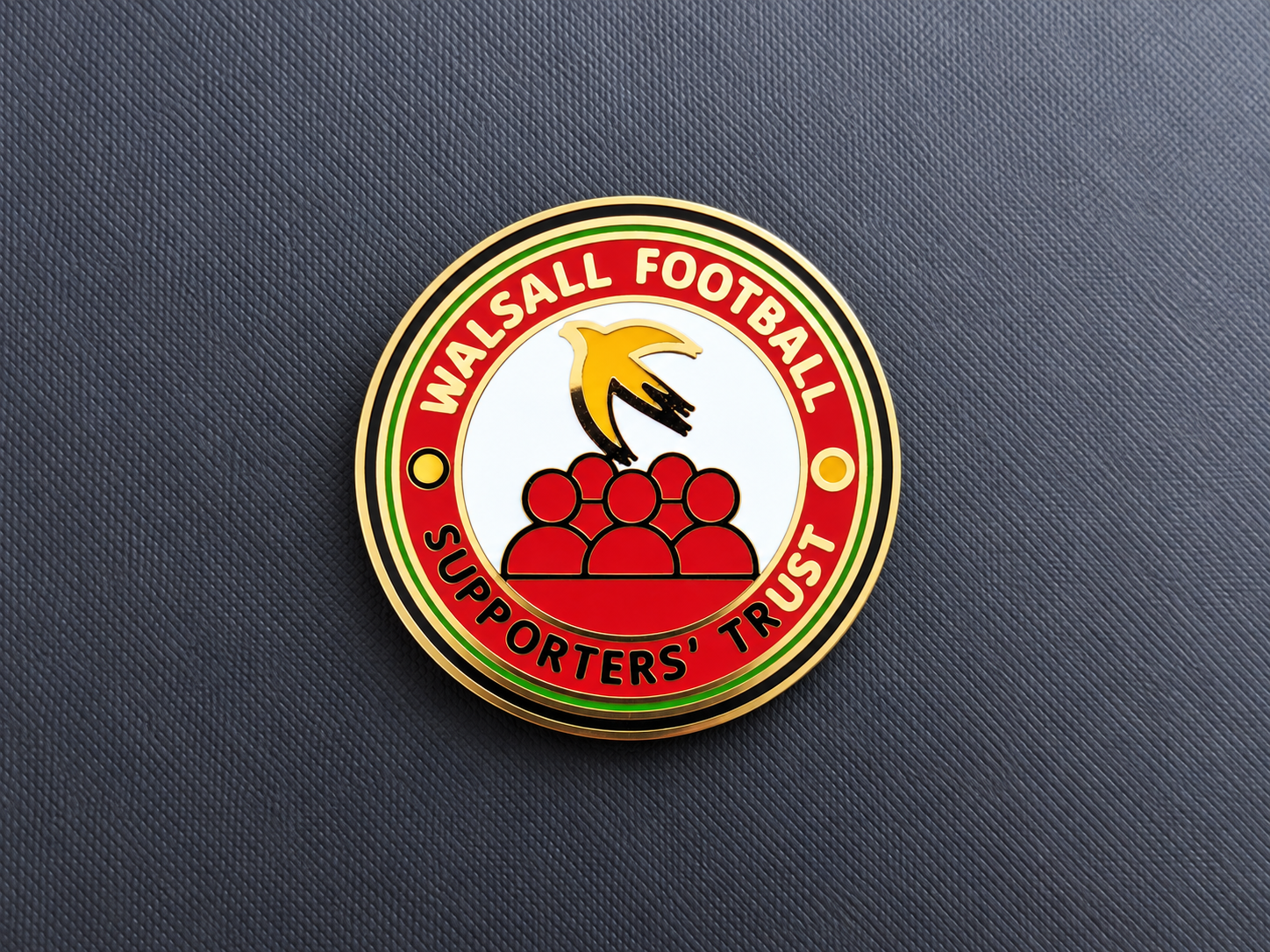 Walsall Football Supporters’ Trust pin badge